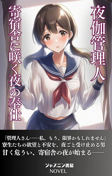 ジャスミン書房編集部❤夜伽管理人 寄宿舎に咲く夜の奉仕｜-AI生成