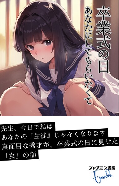 ジャスミン書房編集部❤卒業式の日 あなたにしてもらいたくて｜-AI生成