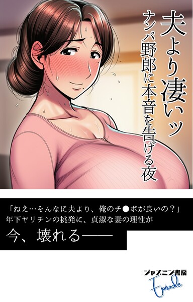 ジャスミン書房編集部❤夫より凄いッ ナンパ野郎に本音を告げる夜｜-AI生成