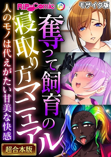 BENETTY❤奪って飼育の寝取り方マニュアル 〜人のモノは代えがたい甘美な快感〜【超合本シリーズ】 モザイク版｜-フルカラー